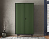 Шкаф двухдверный "Emerson" арт EM091/green/L