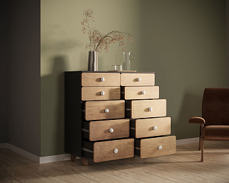 Большой комод с ящиками "Split" SP18