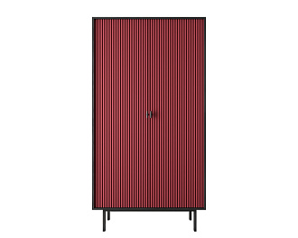 Шкаф двухдверный "Emerson" арт EM091/red/L